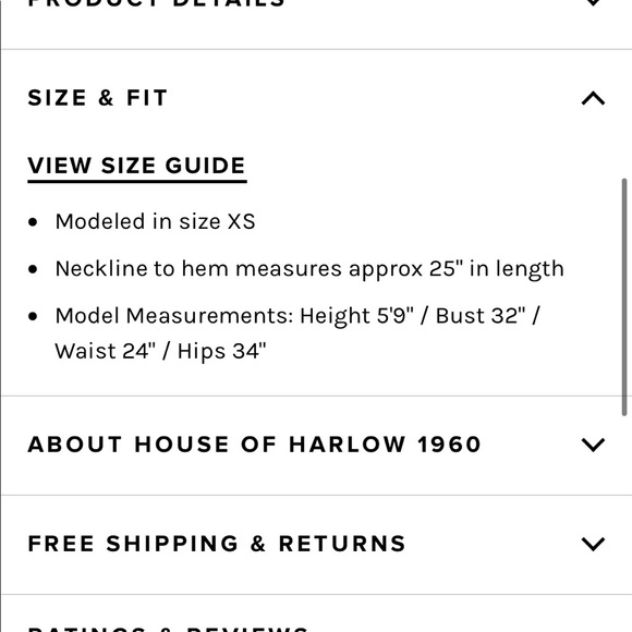 House of Harlow Dress - Picture 4 of 6